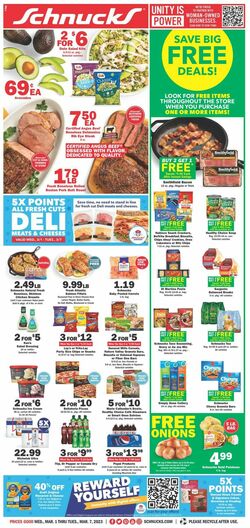 Catalogue Schnucks from 03/01/2023