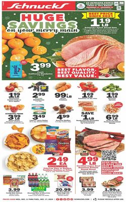 Catalogue Schnucks from 12/11/2024