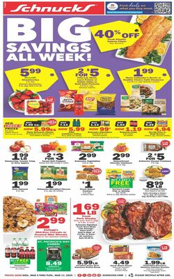 Catalogue Schnucks from 03/05/2025