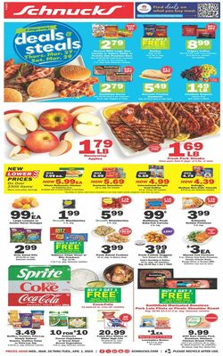 Catalogue Schnucks from 03/26/2025