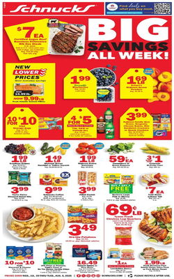 Catalogue Schnucks from 07/30/2025