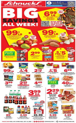 Catalogue Schnucks from 10/08/2025