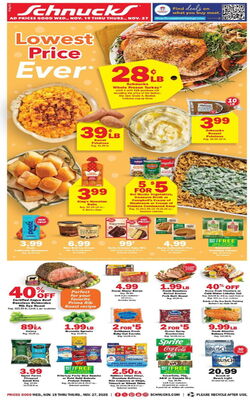 Catalogue Schnucks from 11/19/2025