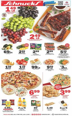 Catalogue Schnucks from 08/02/2023