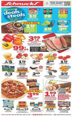 Catalogue Schnucks from 03/20/2024