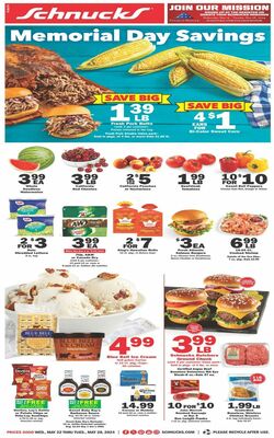 Catalogue Schnucks from 05/22/2024