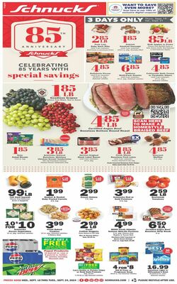 Catalogue Schnucks from 09/18/2024