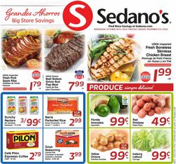 Catalogue Sedano's from 10/30/2024