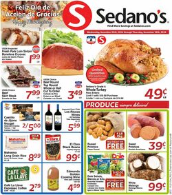 Catalogue Sedano's from 11/20/2024