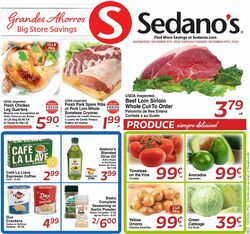 Catalogue Sedano's from 12/04/2024