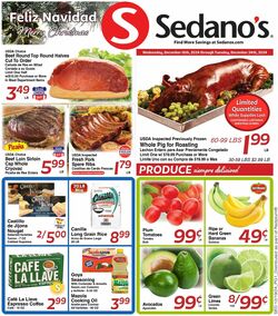 Catalogue Sedano's from 12/18/2024