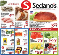 Catalogue Sedano's from 03/05/2025