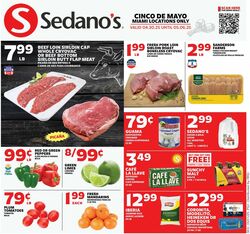 Current weekly ad Sedano's