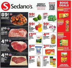 Catalogue Sedano's from 10/08/2025