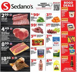 Catalogue Sedano's from 02/11/2026