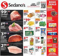 Catalogue Sedano's from 02/18/2026
