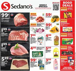 Catalogue Sedano's from 03/18/2026