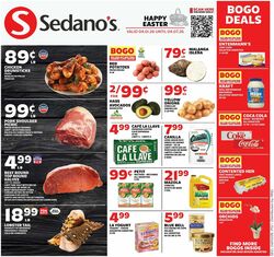 Catalogue Sedano's from 04/01/2026