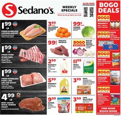 Catalogue Sedano's from 04/08/2026