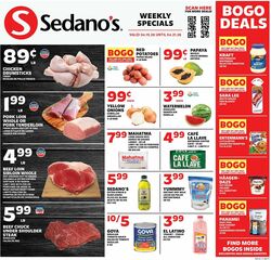 Catalogue Sedano's from 04/15/2026