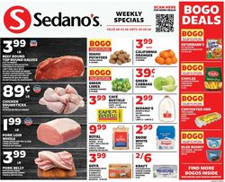 Catalogue Sedano's from 06/03/2026
