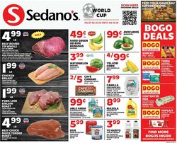 Current weekly ad Sedano's