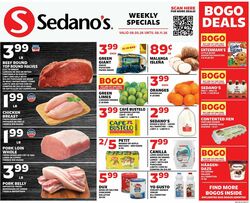 Catalogue Sedano's from 08/05/2026