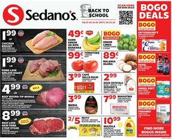 Catalogue Sedano's from 08/19/2026