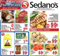 Catalogue Sedano's from 07/03/2019