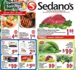 Catalogue Sedano's from 07/10/2019