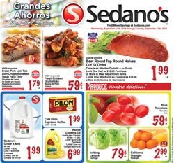 Catalogue Sedano's from 09/11/2019