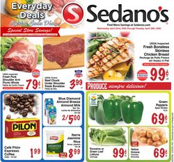 Catalogue Sedano's from 04/22/2020