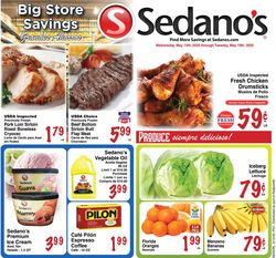 Catalogue Sedano's from 05/13/2020