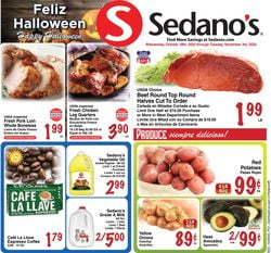 Catalogue Sedano's from 10/28/2020