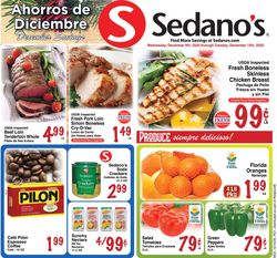Catalogue Sedano's from 12/09/2020