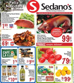 Catalogue Sedano's from 12/16/2020