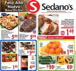 Catalogue Sedano's from 12/25/2020
