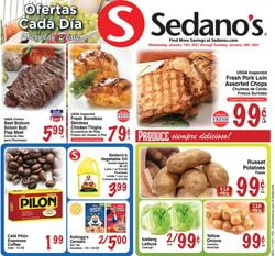 Catalogue Sedano's from 01/13/2021