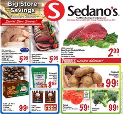 Catalogue Sedano's from 02/24/2021