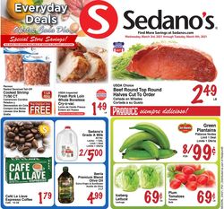 Catalogue Sedano's from 03/03/2021
