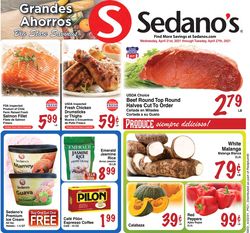 Catalogue Sedano's from 04/21/2021