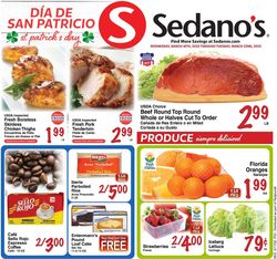 Catalogue Sedano's from 03/16/2022