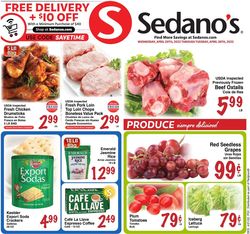 Catalogue Sedano's from 04/20/2022