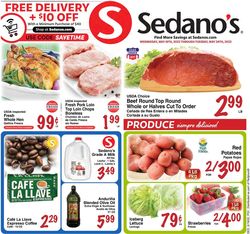 Current weekly ad Sedano's