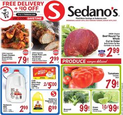 Catalogue Sedano's from 08/24/2022