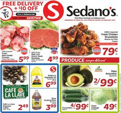 Catalogue Sedano's from 10/12/2022