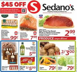 Catalogue Sedano's from 03/22/2023