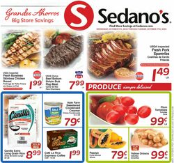 Catalogue Sedano's from 10/11/2023