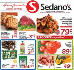 Catalogue Sedano's from 10/18/2023