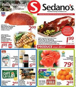 Catalogue Sedano's from 12/13/2023